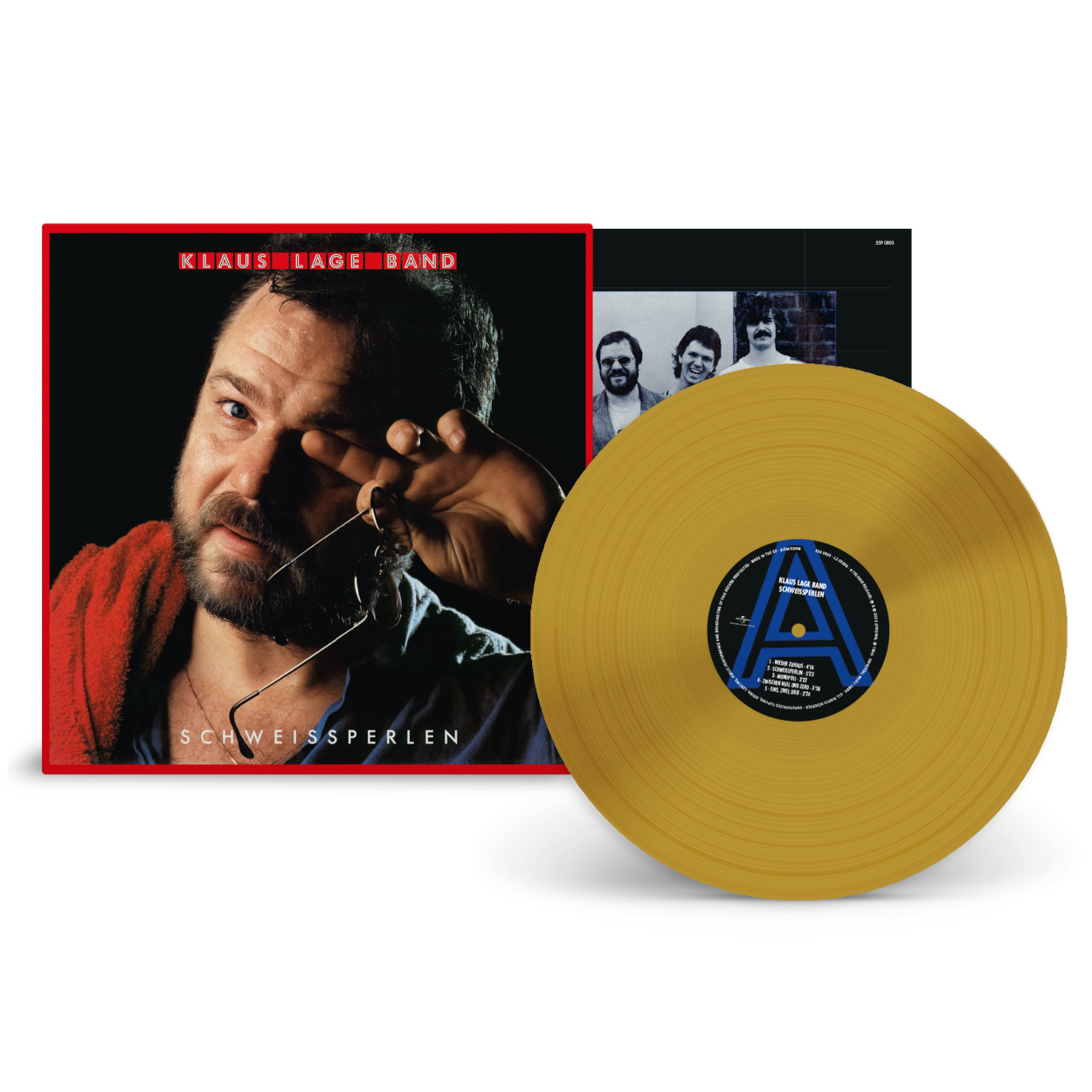 Klaus Lage Schweißperlen Gold 140g Vinyl 326286