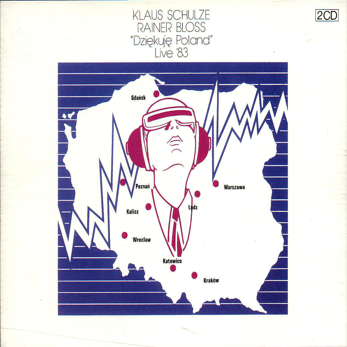 Klaus Schulze Dziekuje Poland Live '83 2LP 129215