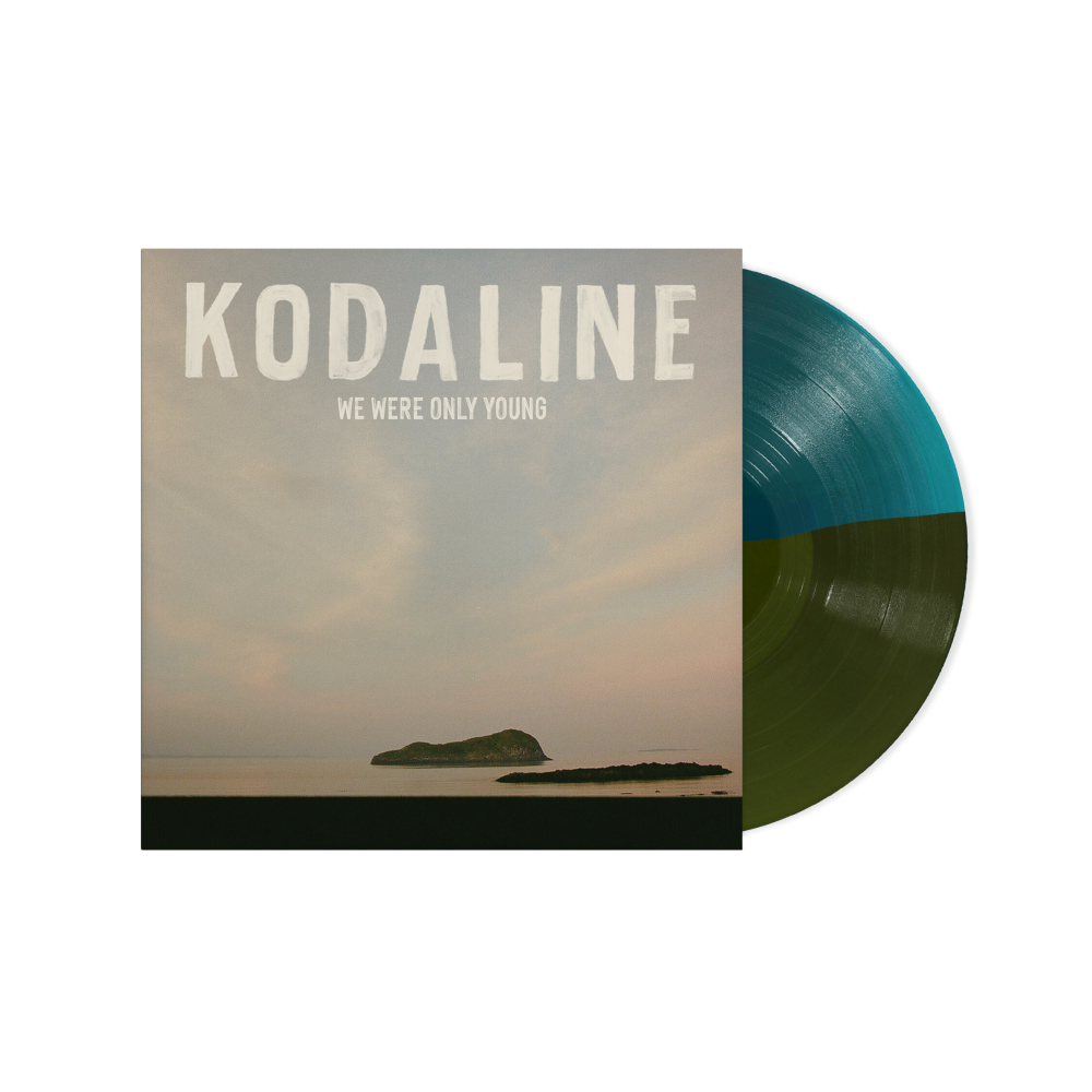 Kodaline We Were Only Young Exclusive Translucent Forest Green & Sea Blue Vinyl LP 452240