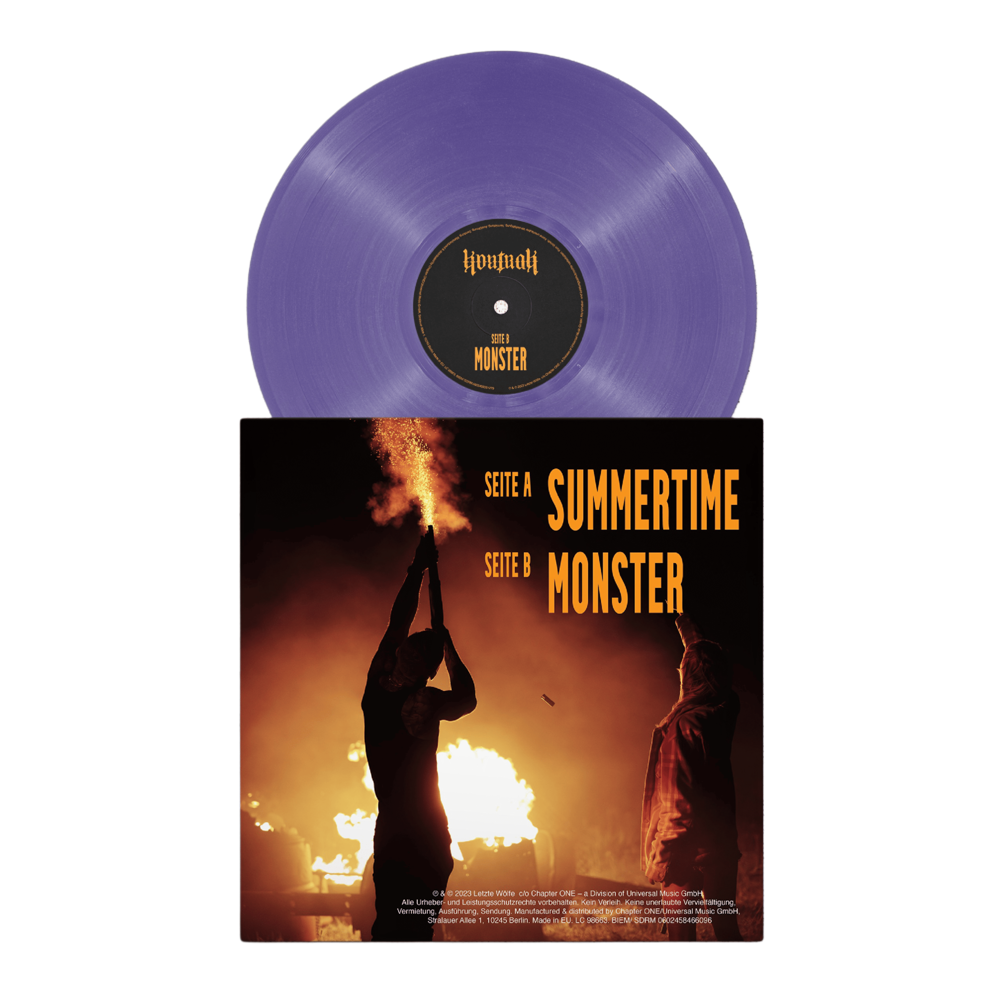 Kontra K Summertime Ltd. Purple 7inch Vinyl 390085