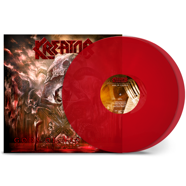 Kreator - Gods Of Violence  (Transparent red 2LP in gatefold)