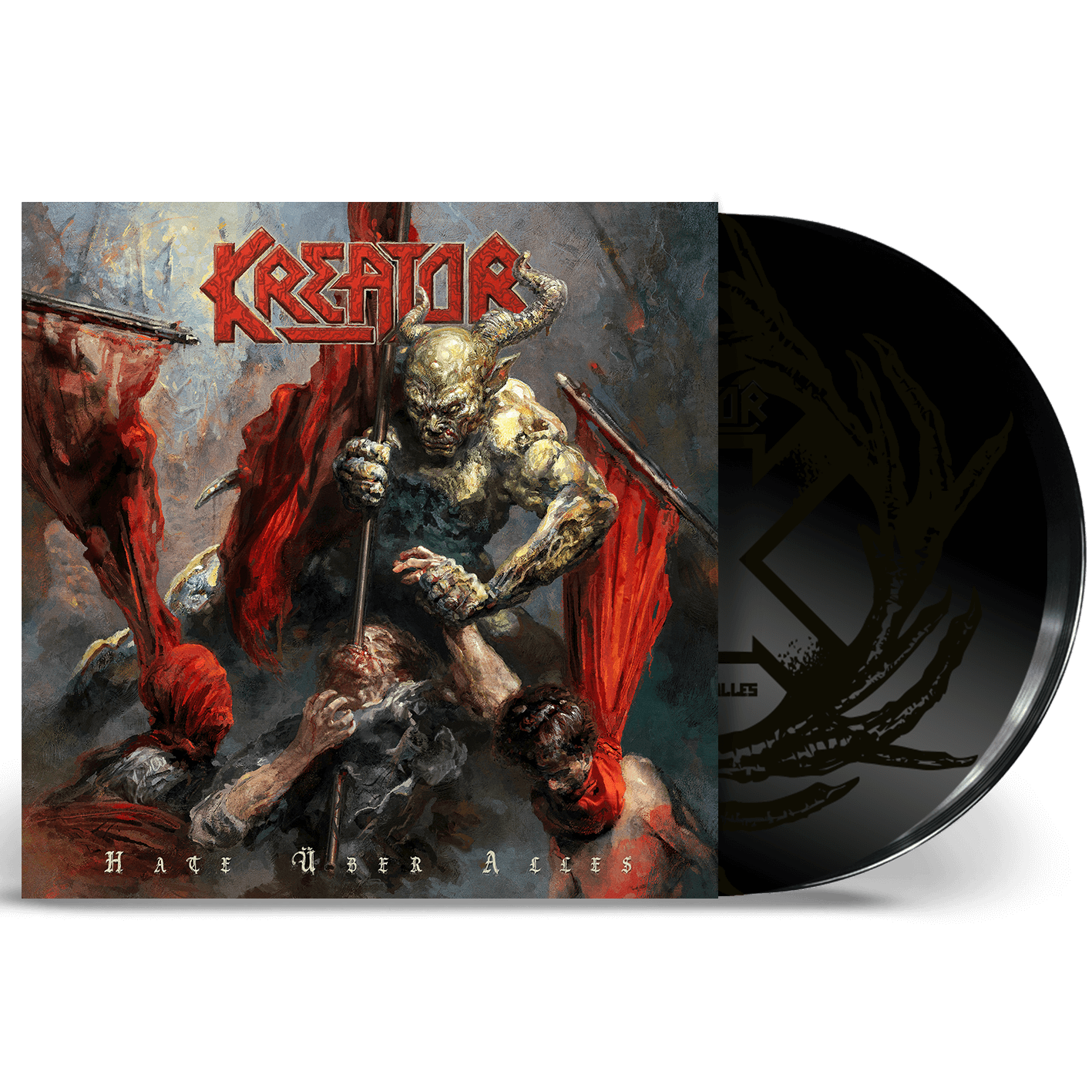 Kreator Hate Über Alles Black Solid Vinyl 2LP 129621