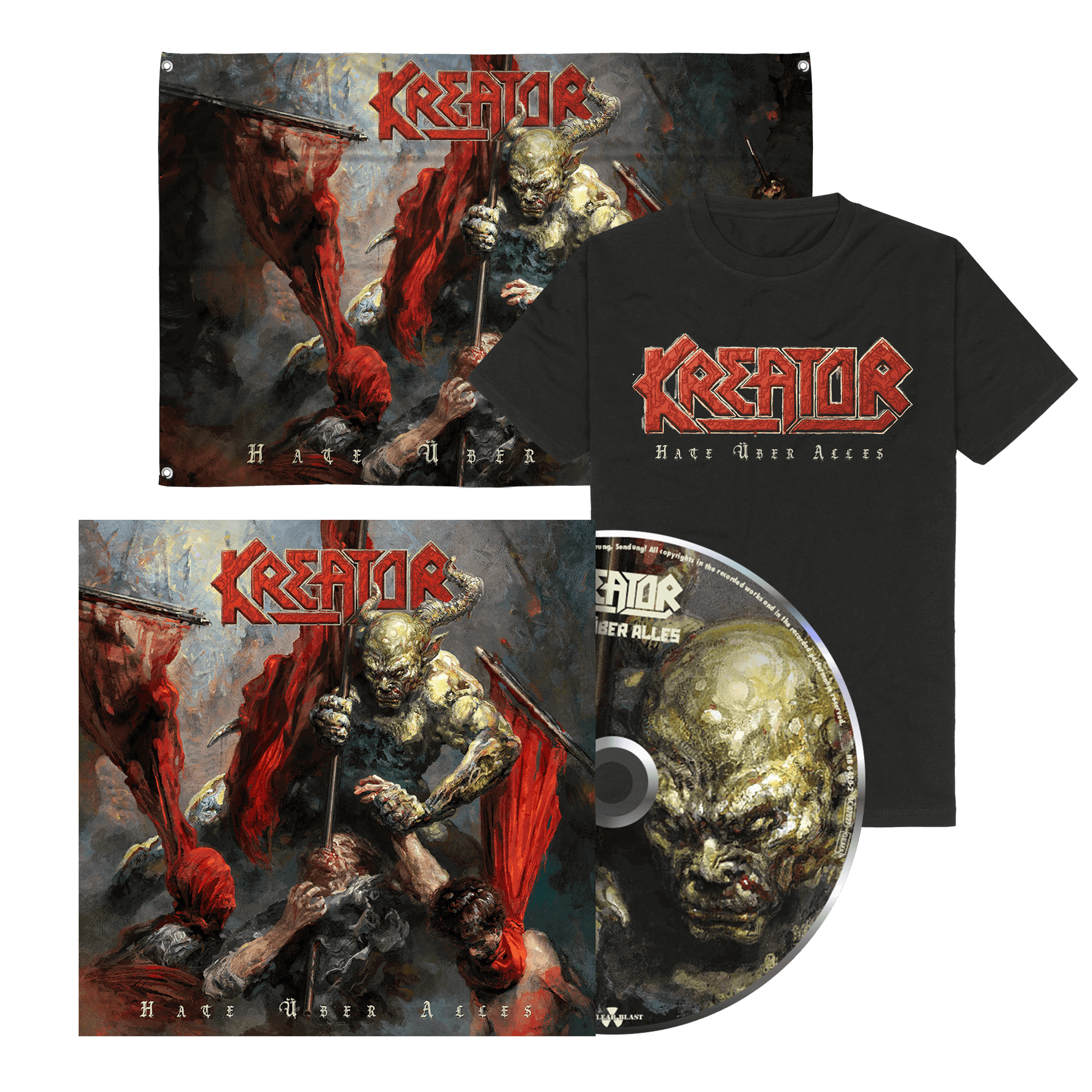 Kreator Hate Über Alles CD-Bundle 39461