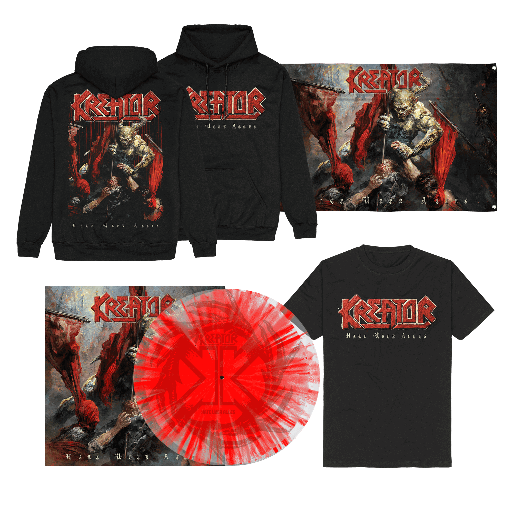 Kreator Hate Über Alles LP-Bundle 38936
