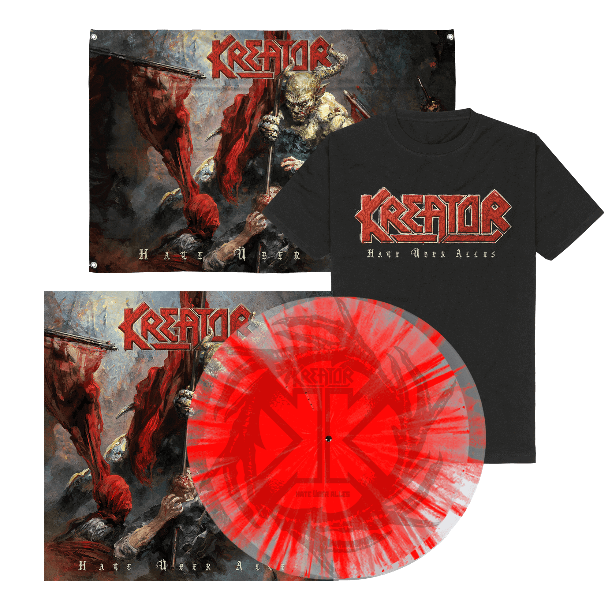 Kreator Hate Über Alles LP-Bundle 39020