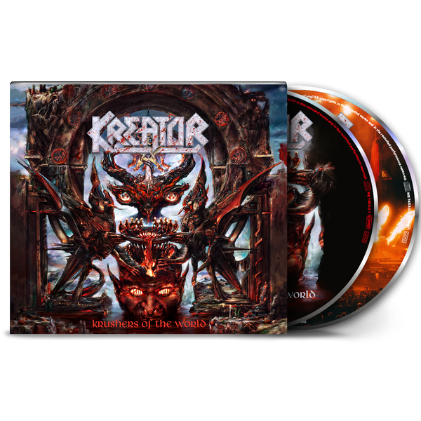 Kreator - Krushers Of The World (Limited Edition 2CD Digipak with 20-page booklet)