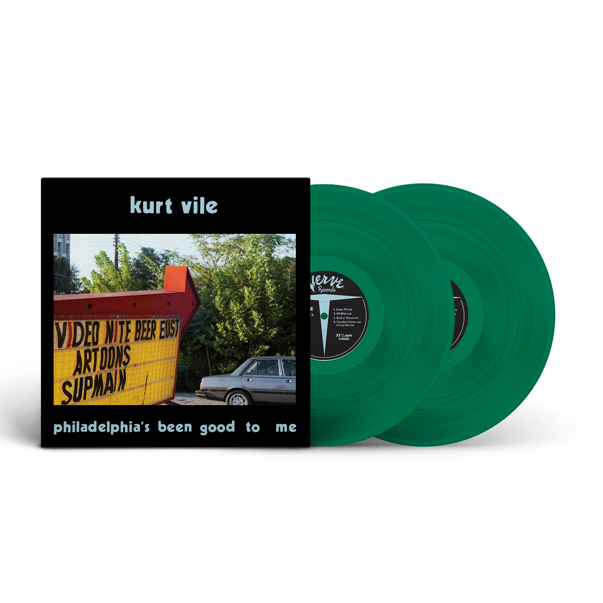 Kurt Vile philadelphia’s been good to me Col. 2LP 441361