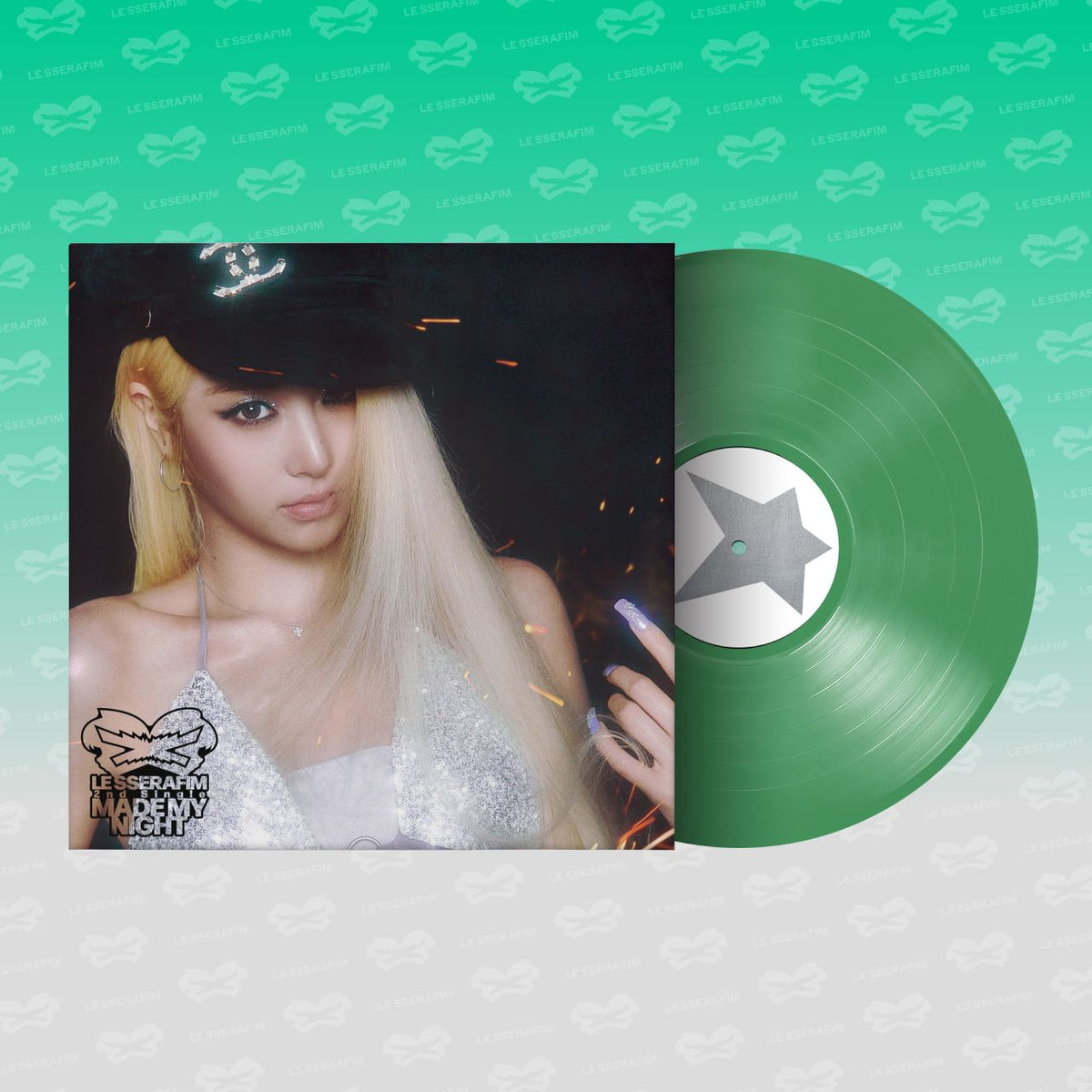 LE SSERAFIM MADE MY NIGHT LP (SPRING GREEN ver.) 459475
