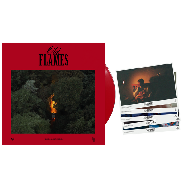 La Roux - OLD FLAMES (RED VINYL with SIGNED PRINT )