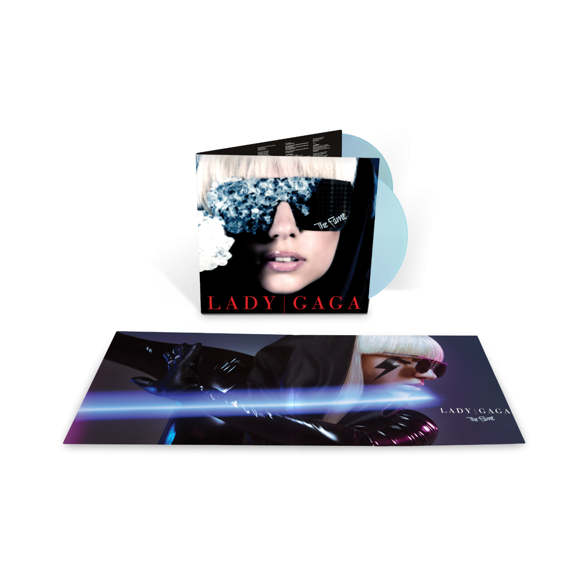 Lady Gaga The Fame Exclusive Translucent Light Blue Vinyl 315408