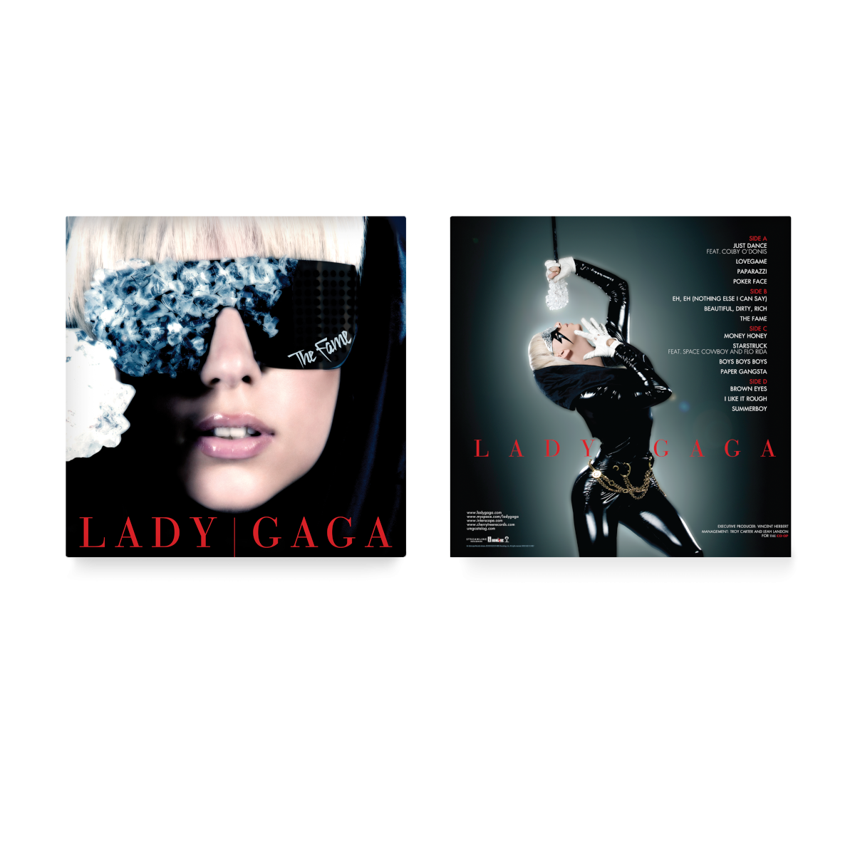 Lady Gaga The Fame Exclusive Translucent Light Blue Vinyl 315415