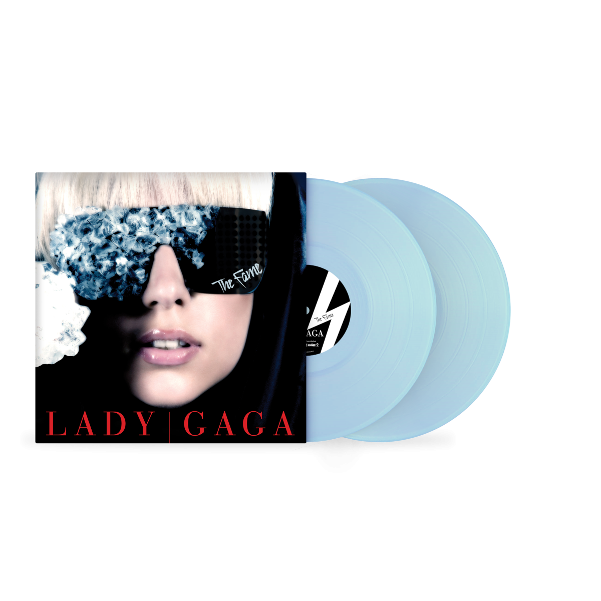 Lady Gaga The Fame Exclusive Translucent Light Blue Vinyl 315422