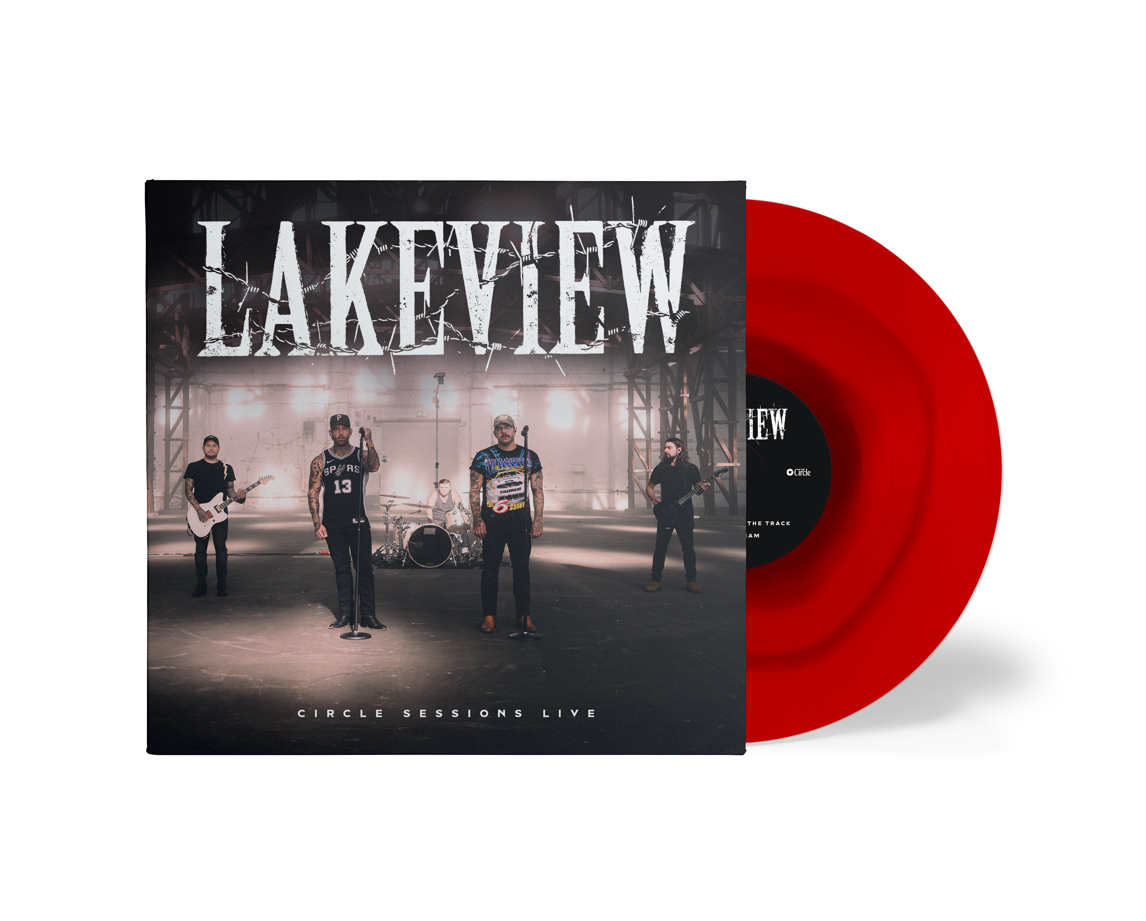 Lakeview Circle Session Live 12" Live EP - Transparent Red Vinyl 457819