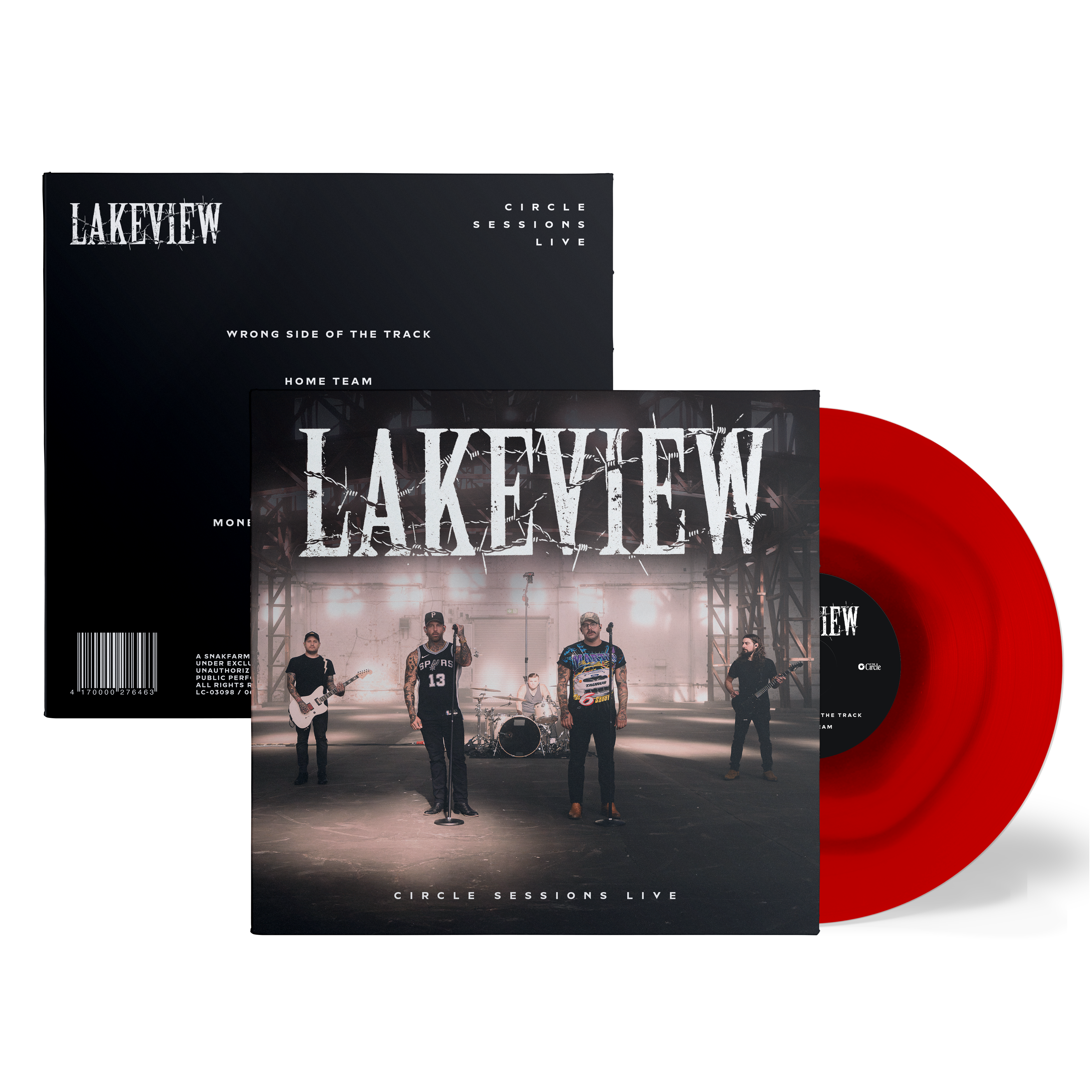 Lakeview Circle Session Live 12" Live EP - Transparent Red Vinyl 458037