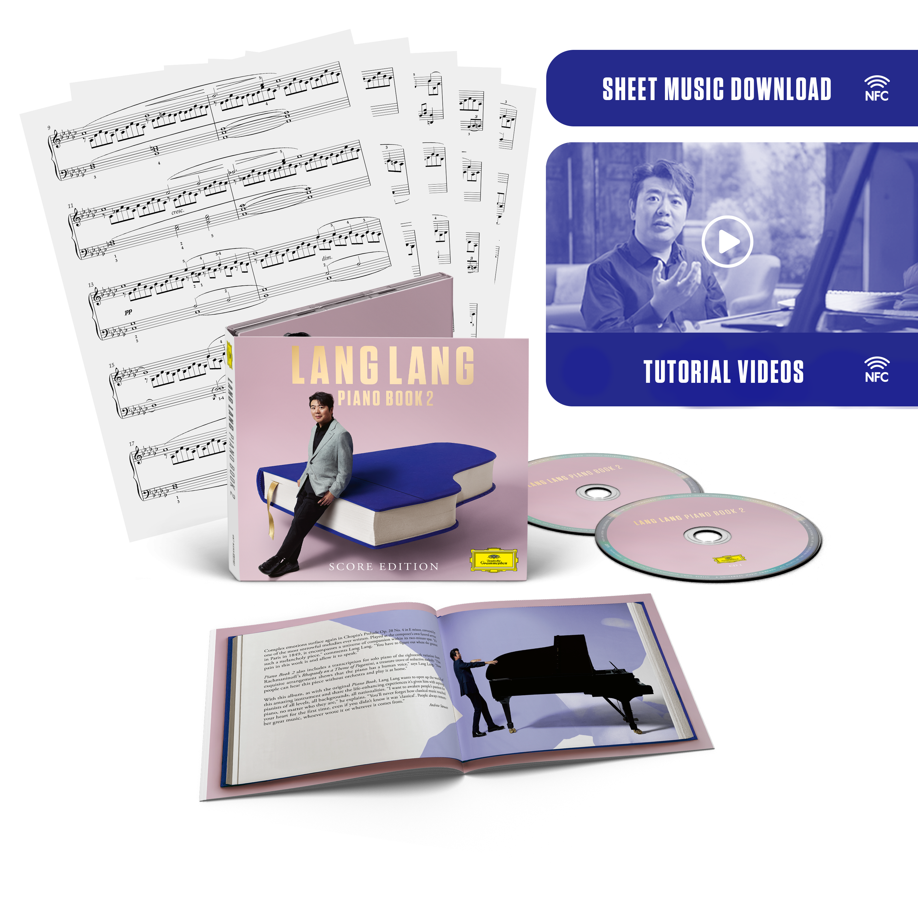 Lang Lang Piano Book 2 2CD Score Edition 419926