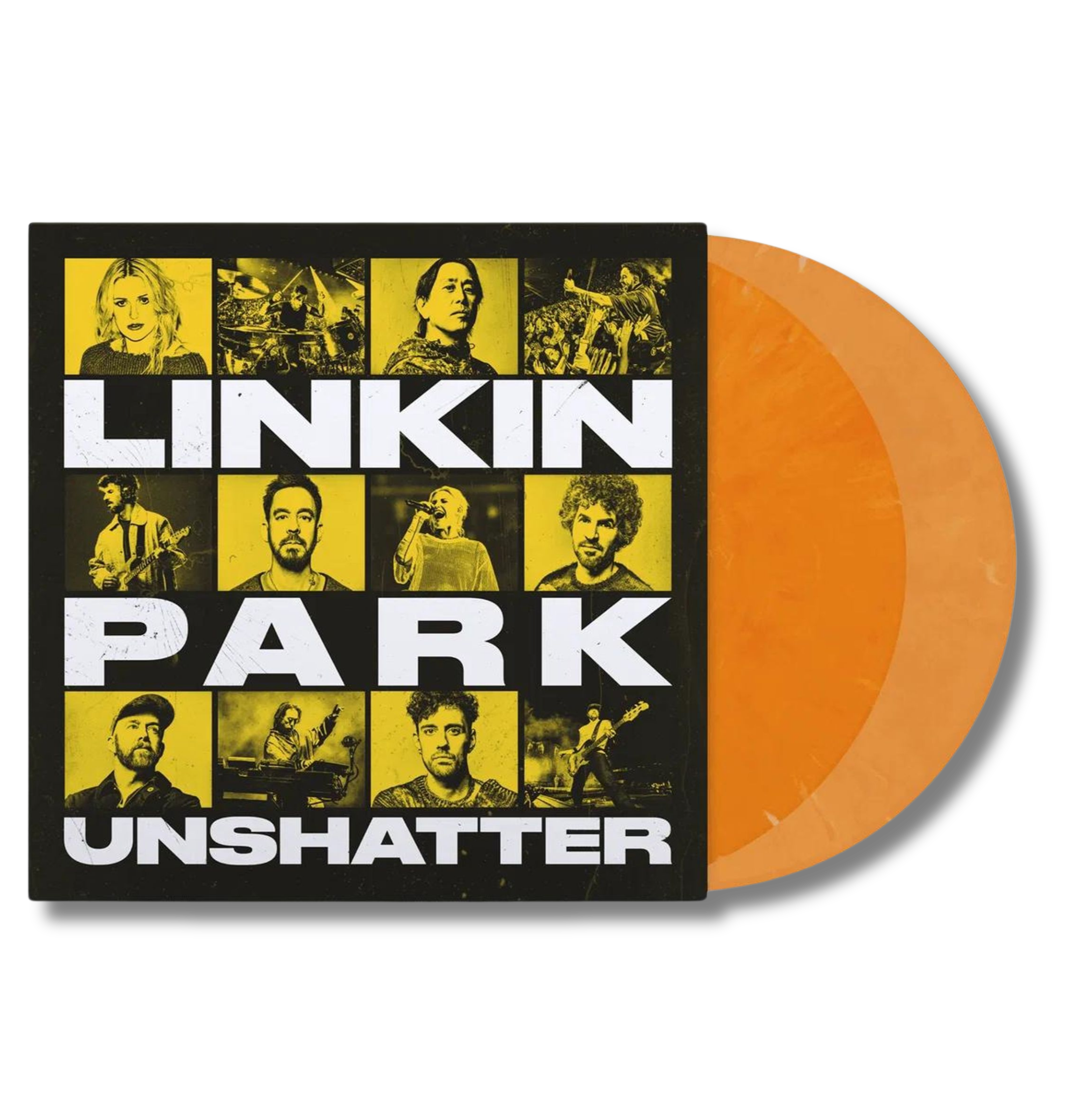 Linkin Park Unshatter Film Soundtrack (Live In Sao Paulo) Citrus Color Vinyl 2LP 457677