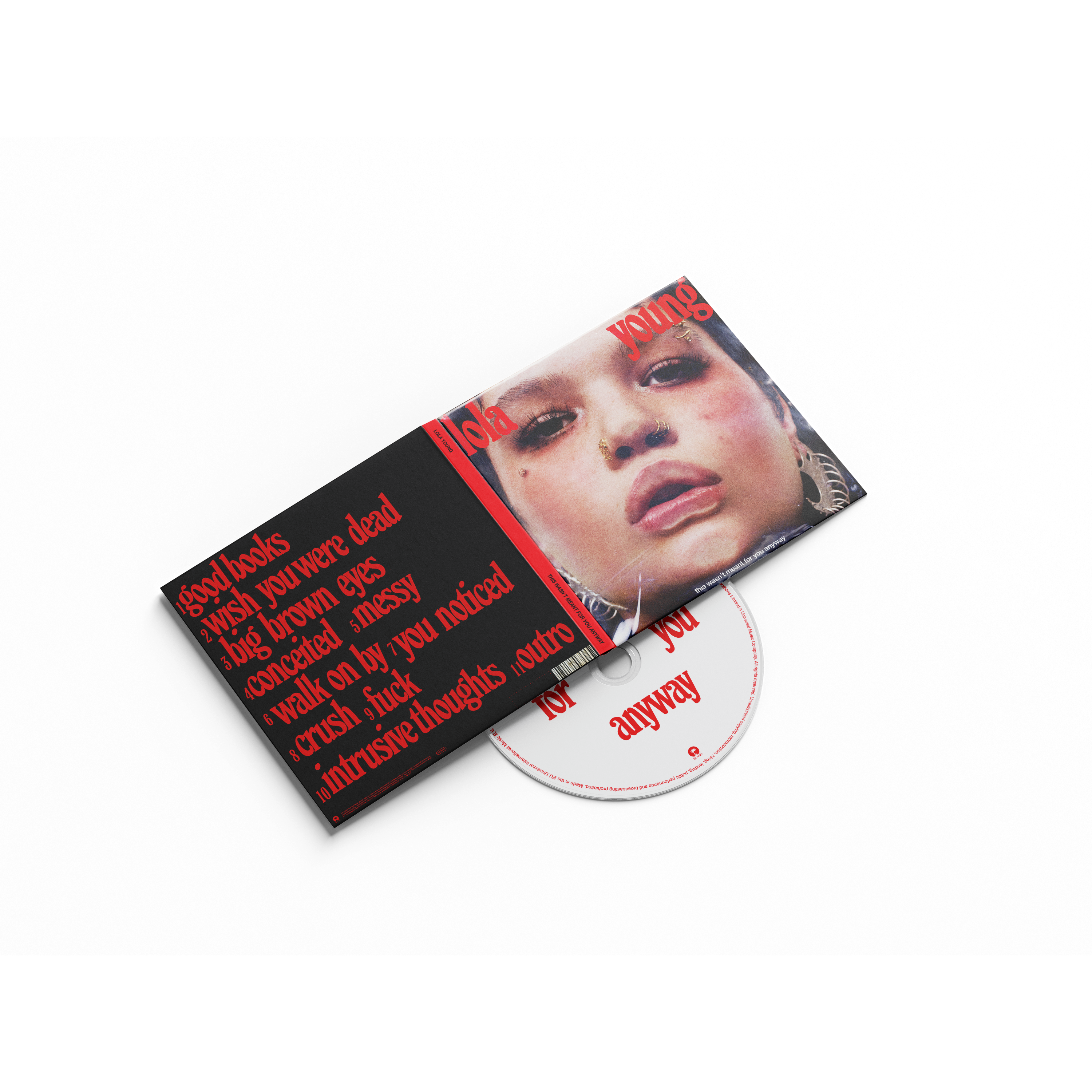 Lola Young this wasn't meant for you anyway CD 392439