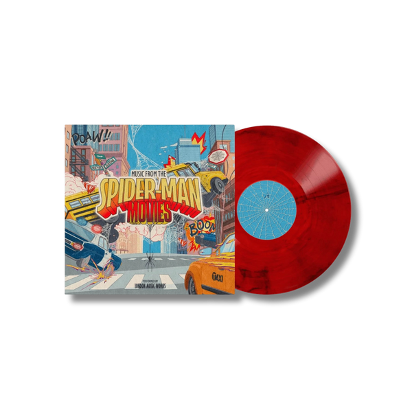 London Music Works - Music From Spider-Man (Transparent Red Marbled Vinyl LP)