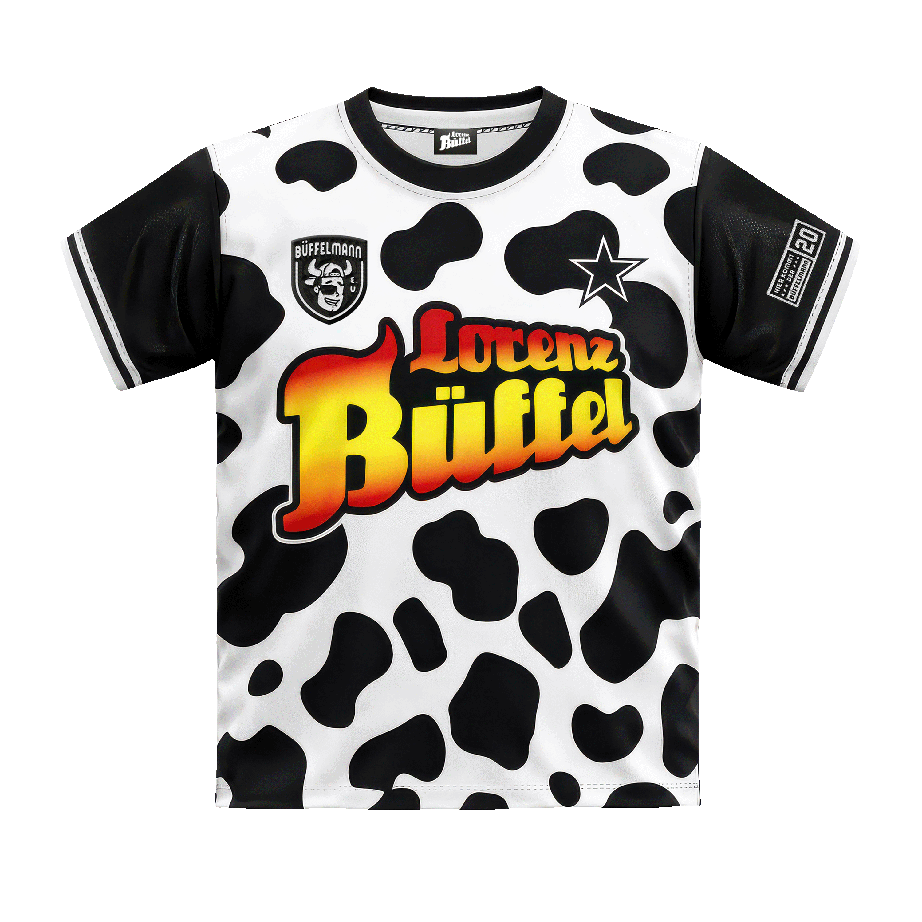 Lorenz Büffel Hier kommt der Büffelmann Signierte CD + Trikot 437655