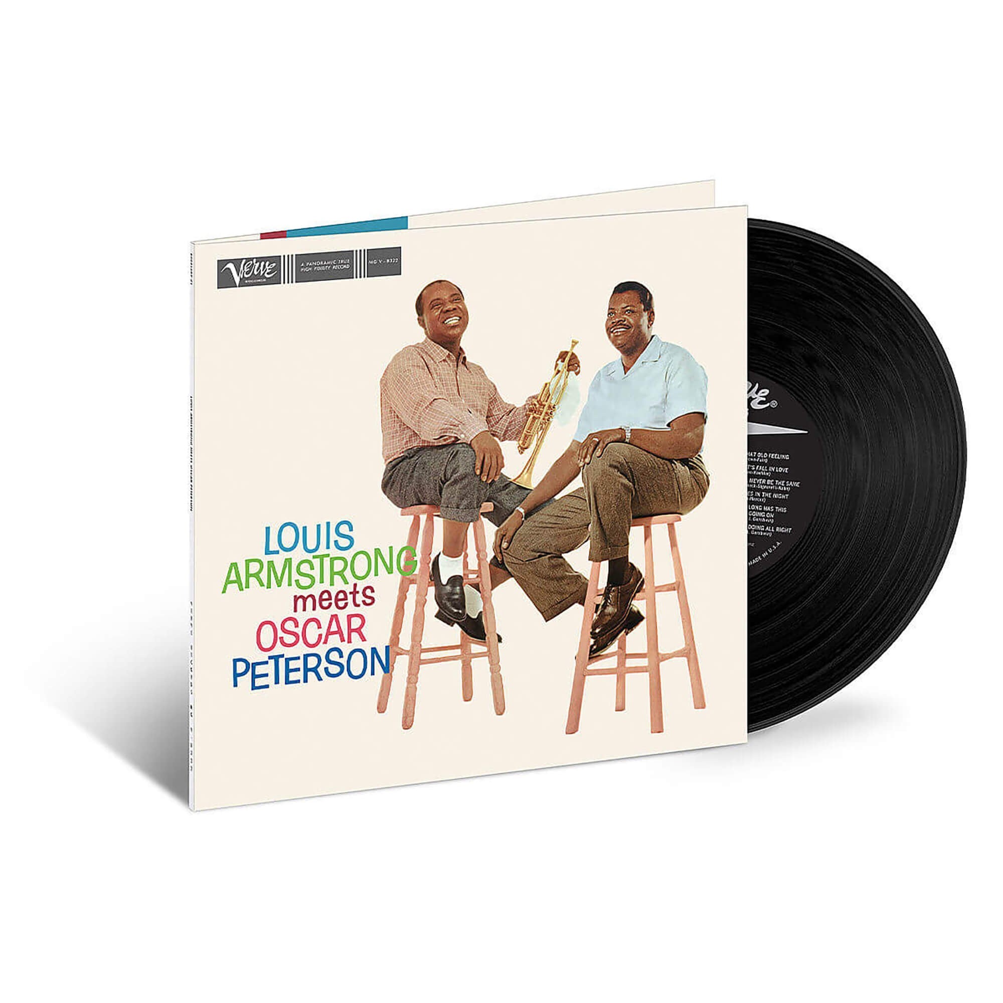 Louis Armstrong & Oscar Peterson Louis Armstrong Meets Oscar Peterson Acoustic Sounds Vinyl 134283