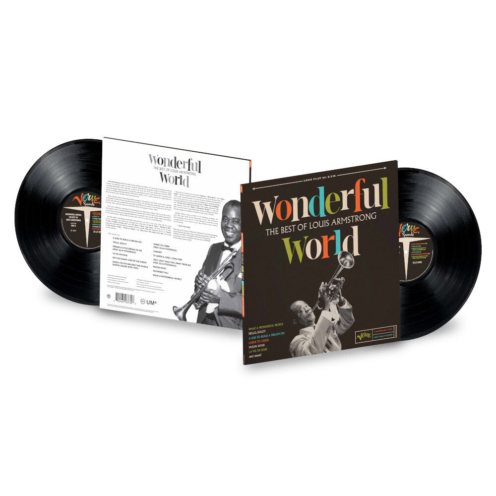 Louis Armstrong Wonderful World: The Best Of Louis Armstrong LP 370988