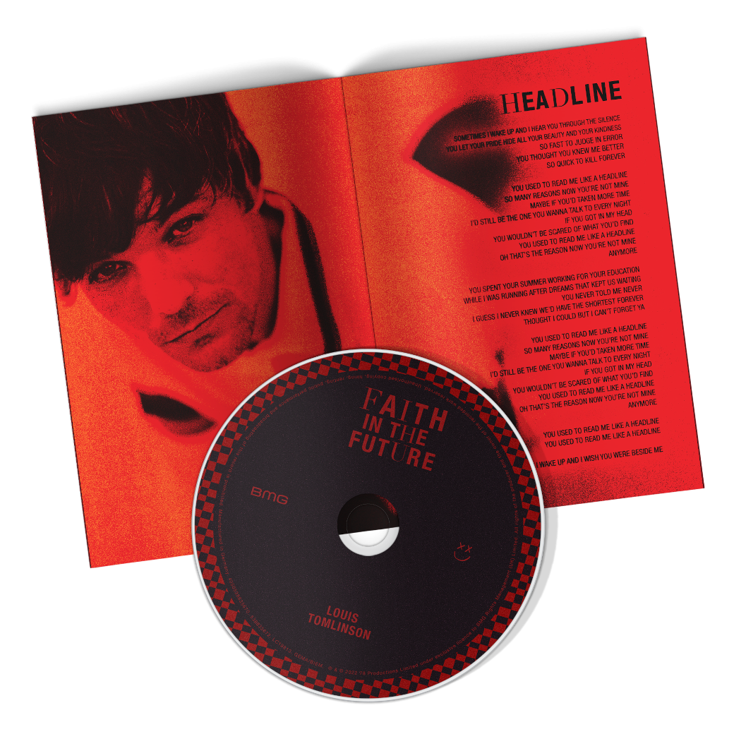 Louis Tomlinson Faith In The Future  Zine CD 424552