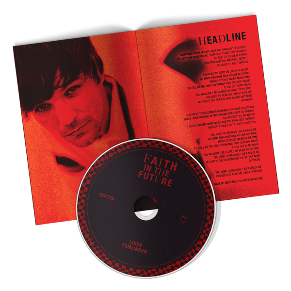 Louis Tomlinson - Faith In The Future  (Zine CD)