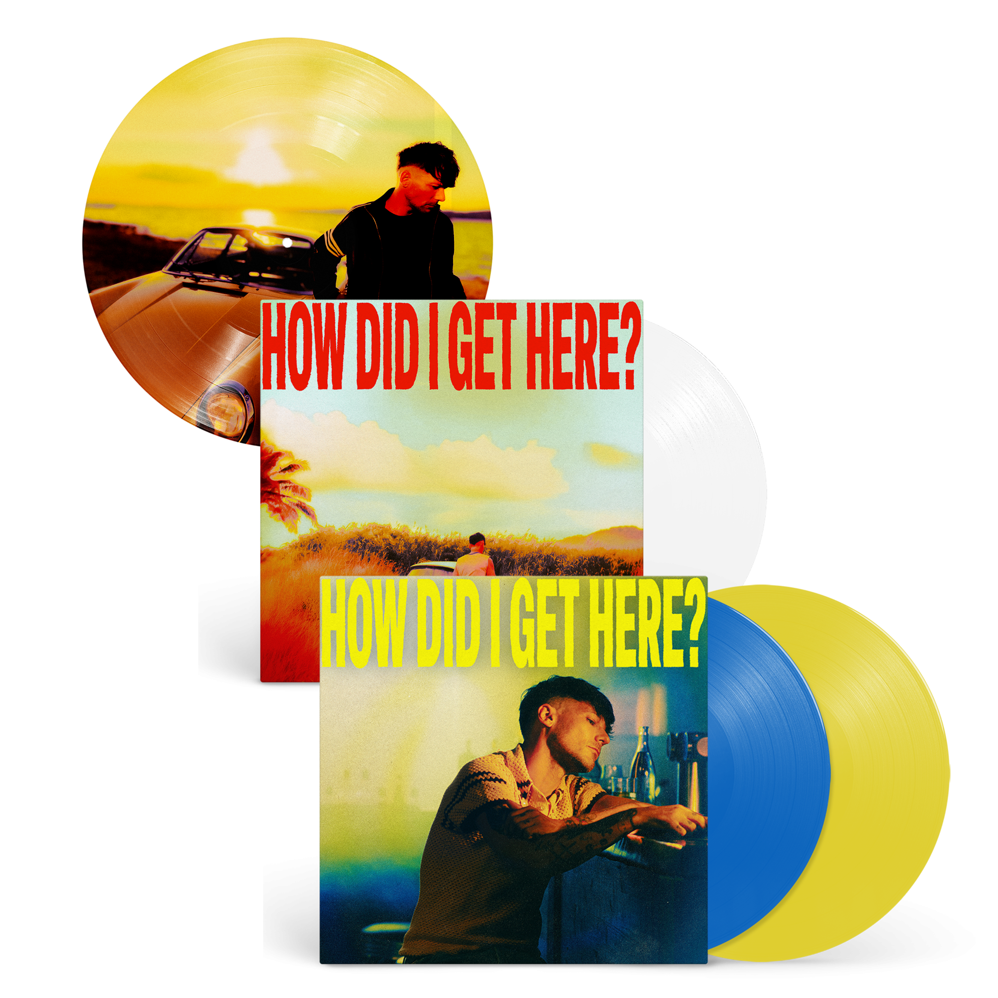 Louis Tomlinson How Did I Get Here? Vinyl Bundle with Signed Print 422680