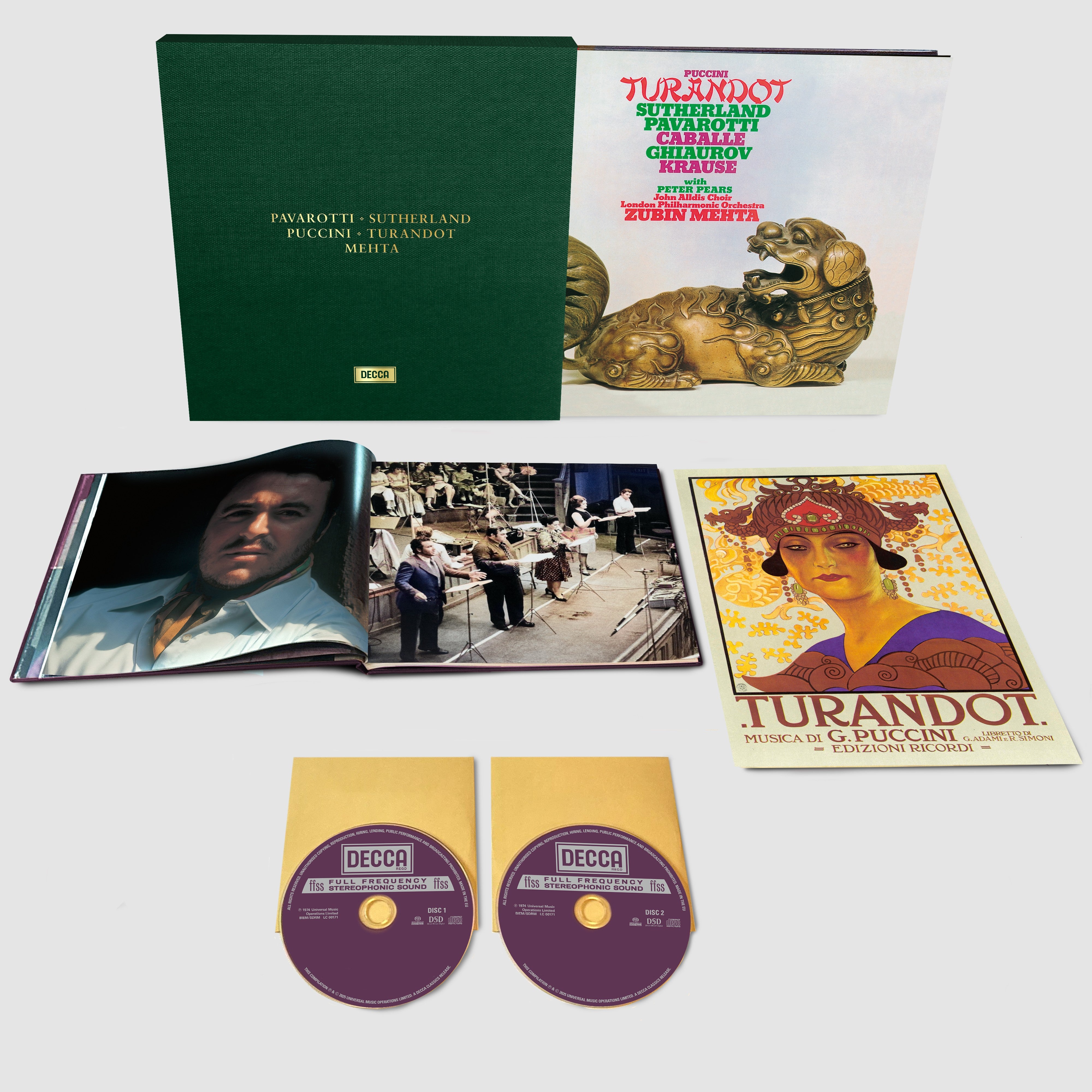 Luciano Pavarotti Puccini: Turandot 2SACD 443931
