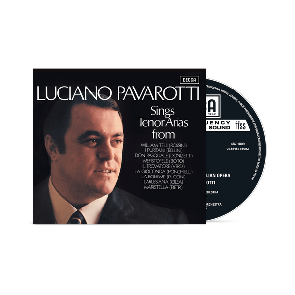 Luciano Pavarotti - Tenor Arias from Italian Opera (CD)