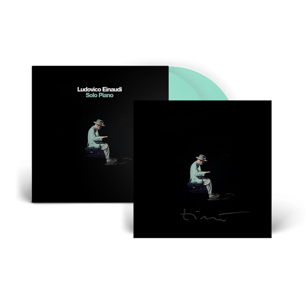 Ludovico Einaudi - Solo Piano (Coloured Vinyl + Signed Art Card Bundle)