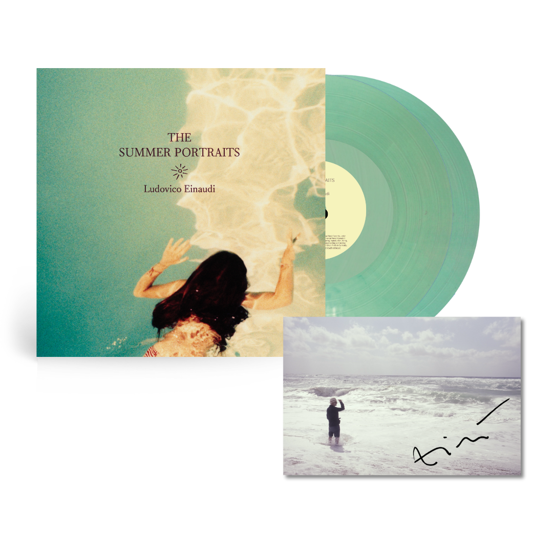 Ludovico Einaudi The Summer Portraits 2LP - Coloured Marbled Vinyl + signierte Art Card 382790