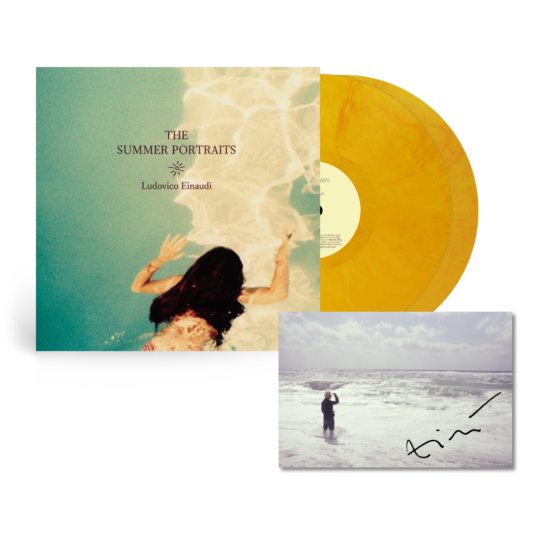 Ludovico Einaudi The Summer Portraits 2LP - Coloured Marbled Vinyl + signierte Art Card 382808