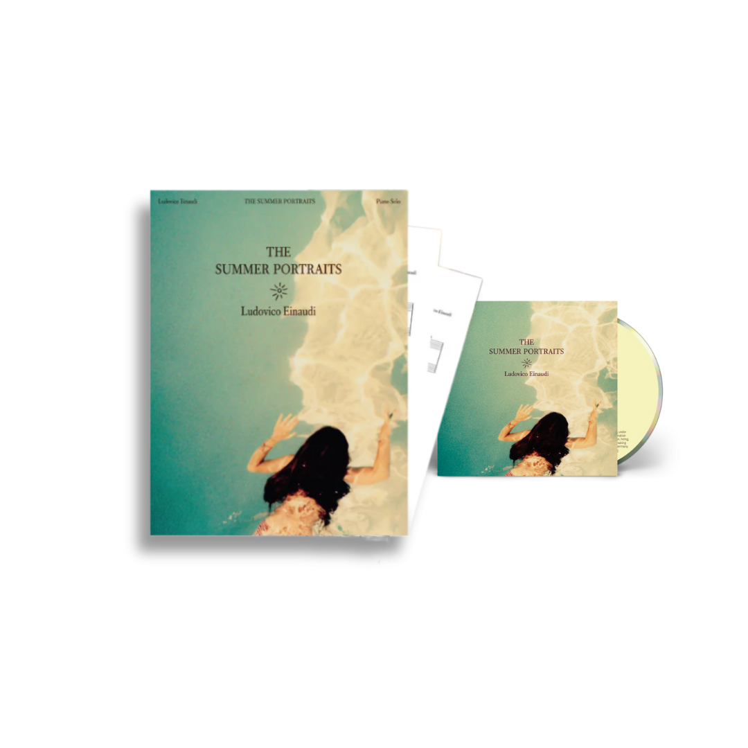 Ludovico Einaudi The Summer Portraits CD + Notenheft Bundle 420698