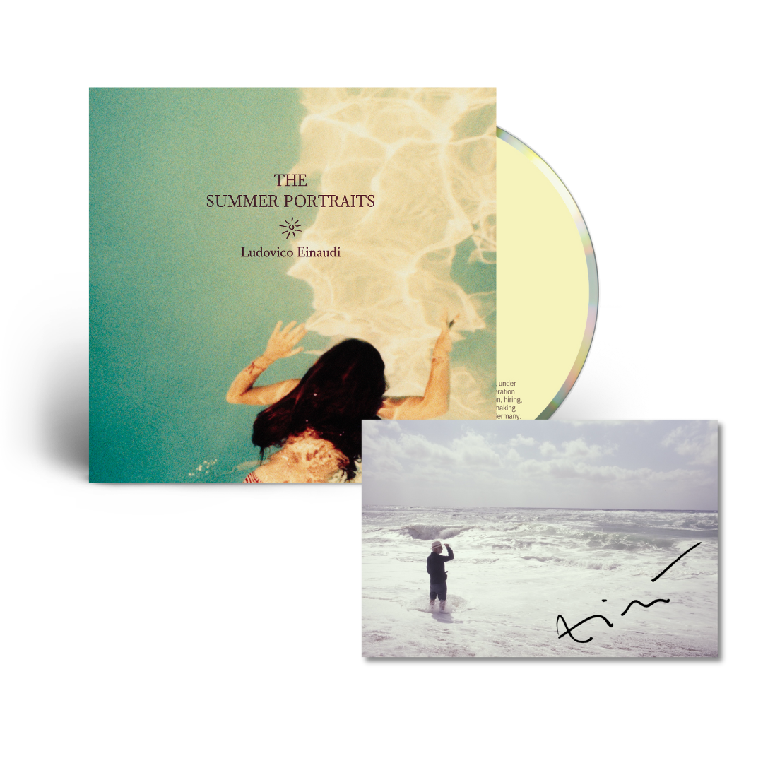 Ludovico Einaudi The Summer Portraits CD + signierte Art Card 382796