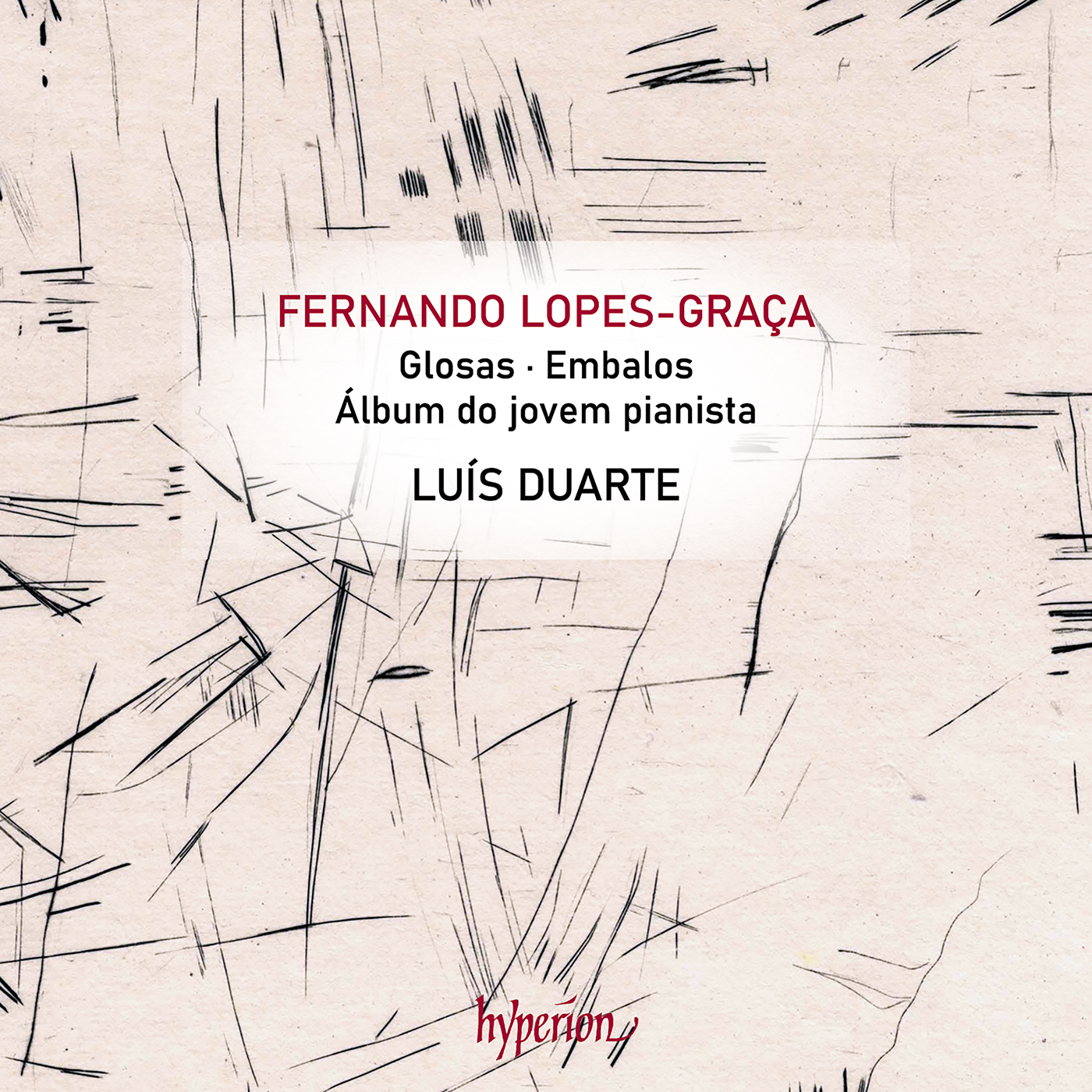 Luís Duarte Lopes-Graça: Glosas & Other Piano Works CD 424108