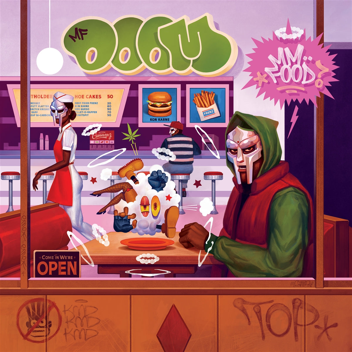 MF Doom Kopie: MM..Food (Black Vinyl Edition) Black Vinyl 2LP - Gatefold 452422