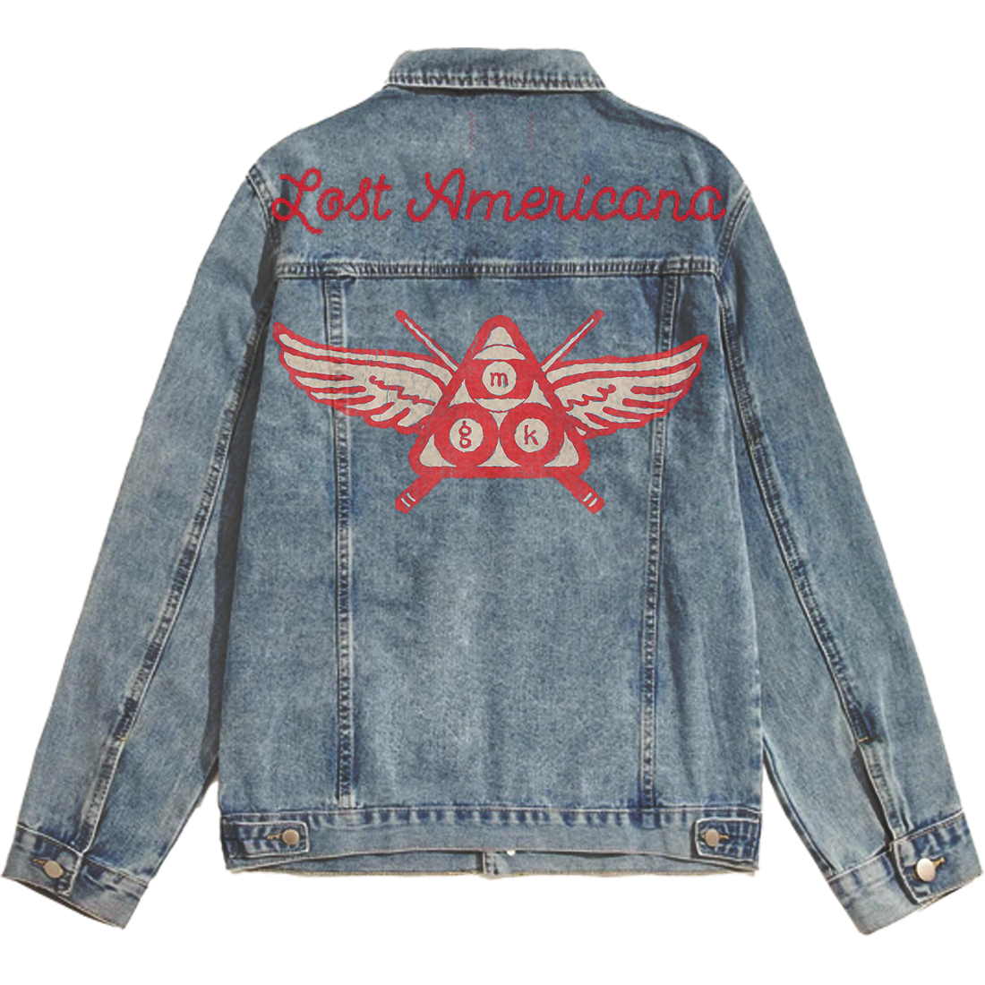 Machine Gun Kelly lost americana denim jacket Jeansjacke 418052