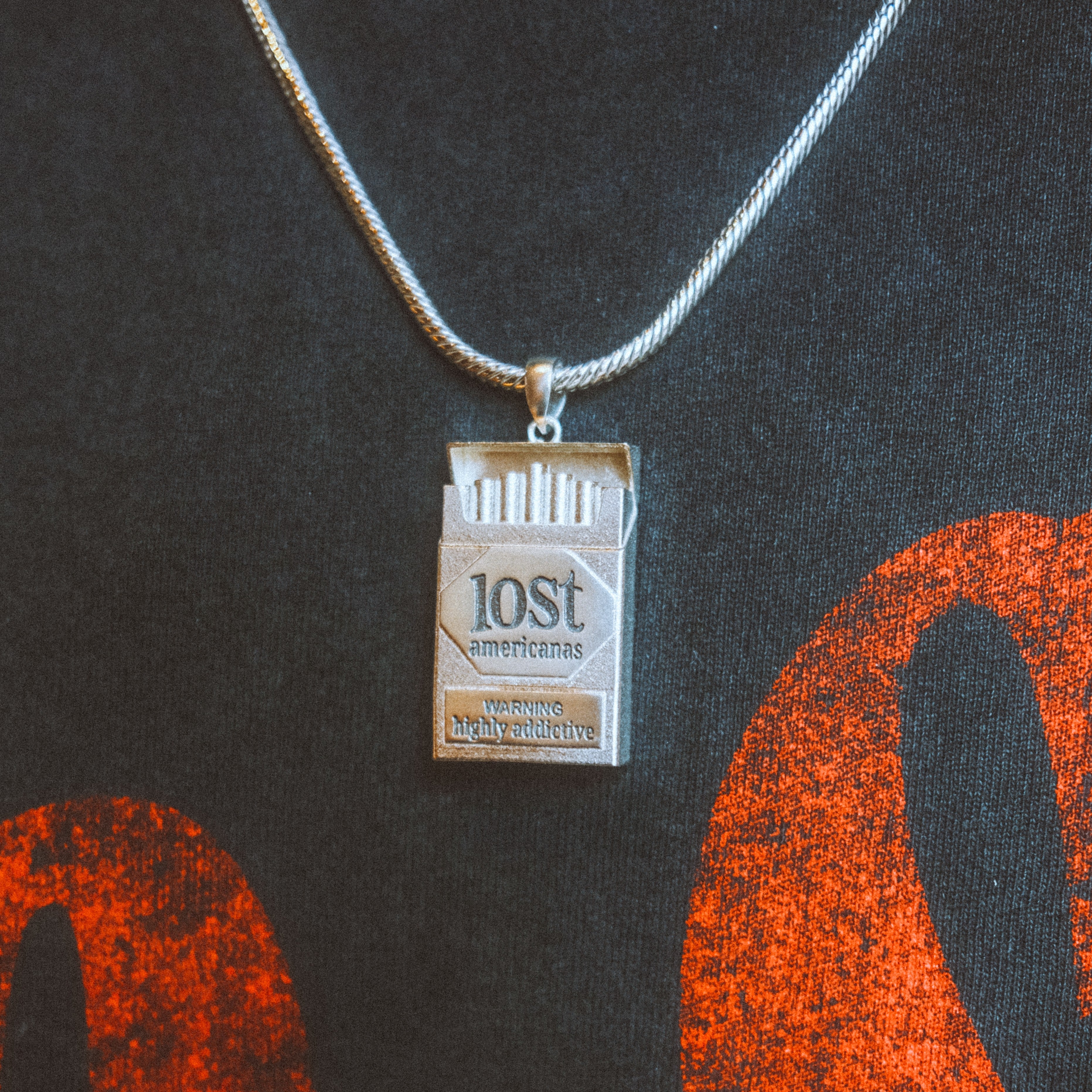 Machine Gun Kelly smoking necklace Halskette 418060