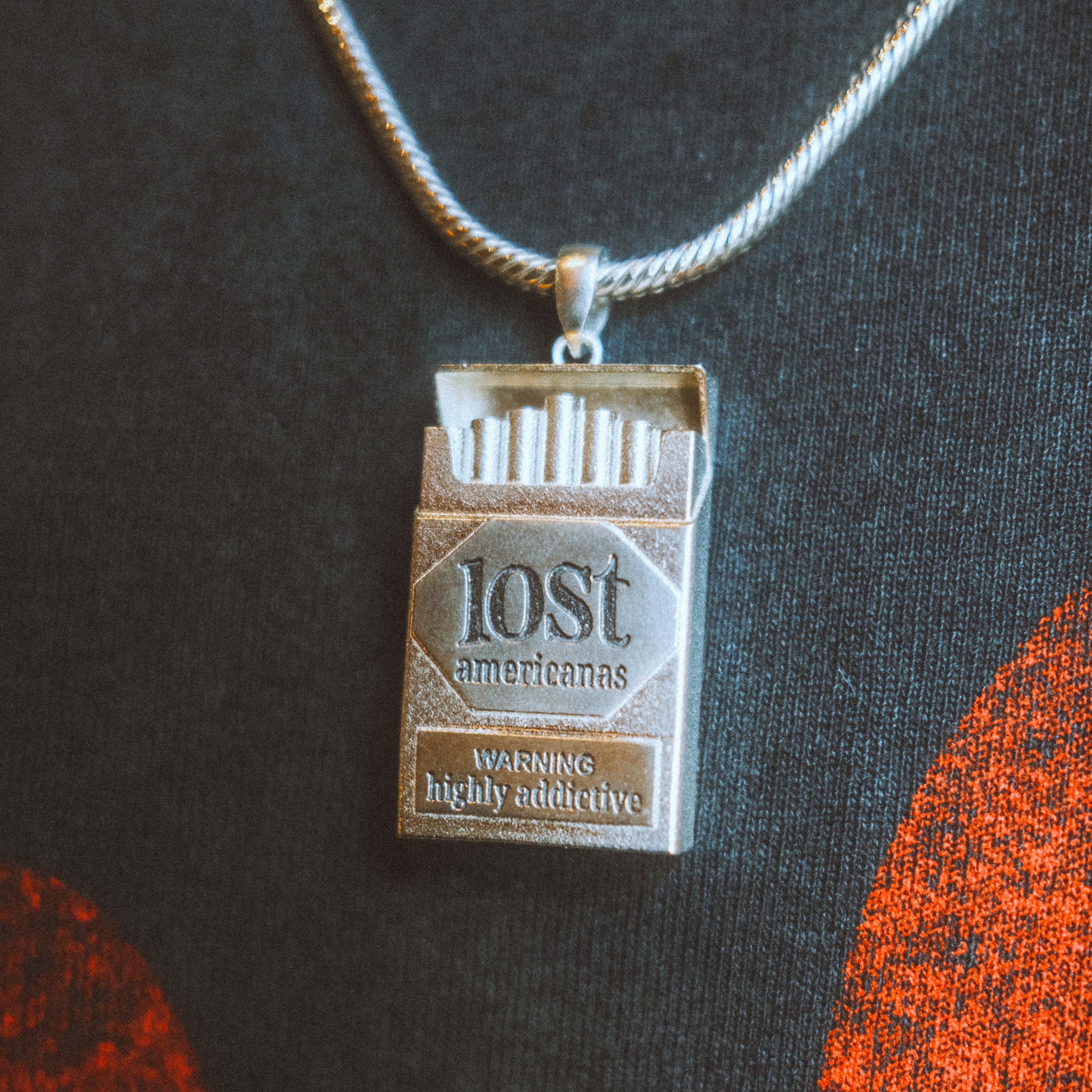 Machine Gun Kelly smoking necklace Halskette 418062