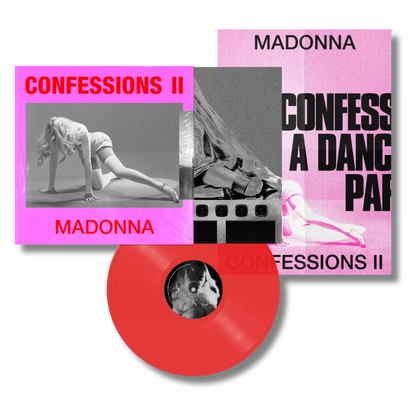 Madonna Confessions II Translucent Red Vinyl LP + Poster 450378