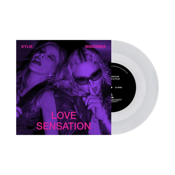 Madonna, Kylie Minogue - Love Sensation (Clear Vinyl Single 7