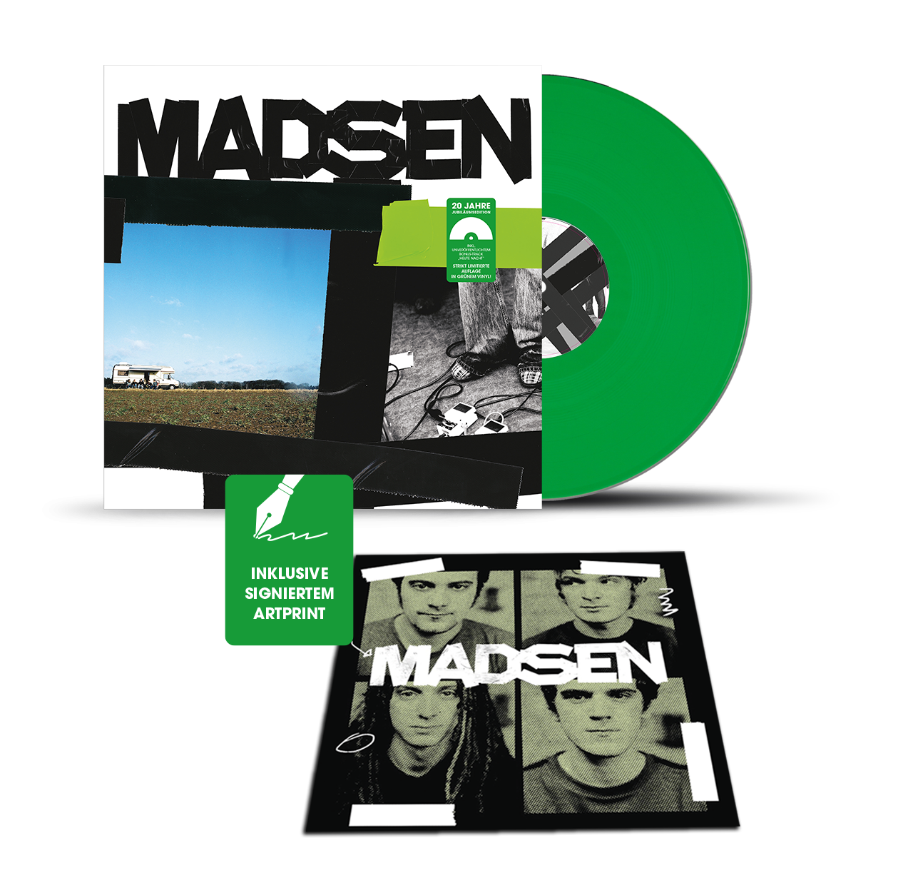 Madsen Madsen (20th Anniversary) Green Coloured 1 LP 377185