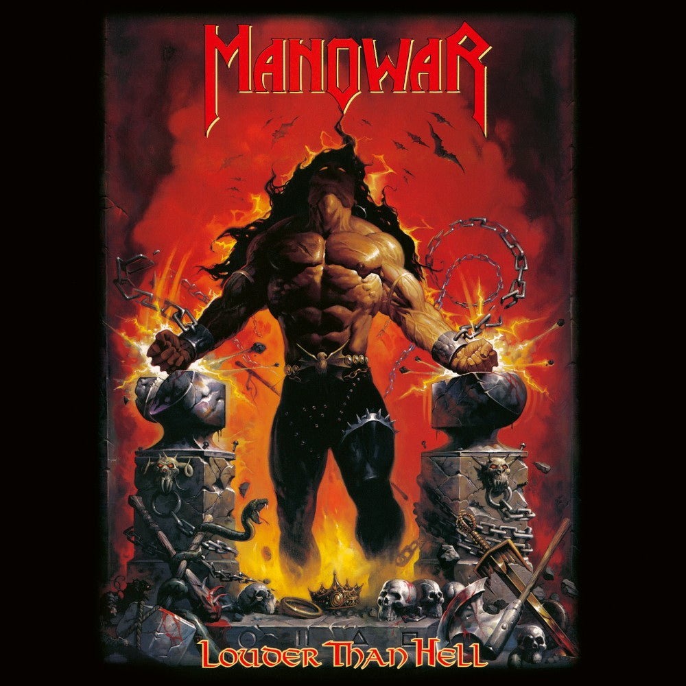 Manowar Louder Than Hell  Limited Black/Red Vinyl 2LP 420708