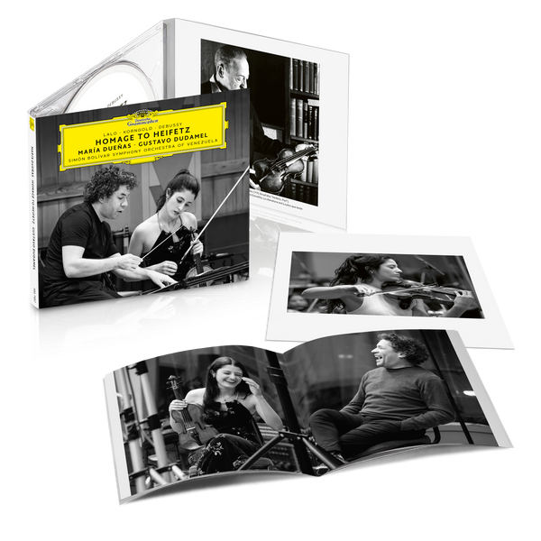 María Dueñas, Gustavo Dudamel, Simón Bolívar Symphony Orchestra of Venezuela - Homage to Heifetz (1CD Digipack + Exklusive Digitale Singles)
