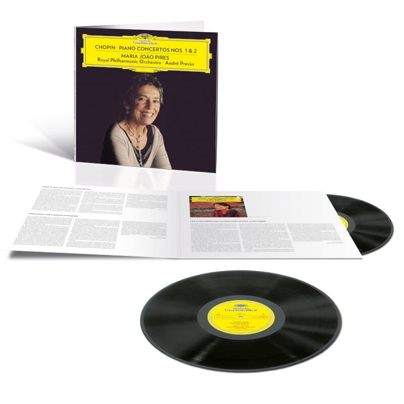 Maria João Pires Chopin: Piano Concertos No. 1 & 2 2LP 136117