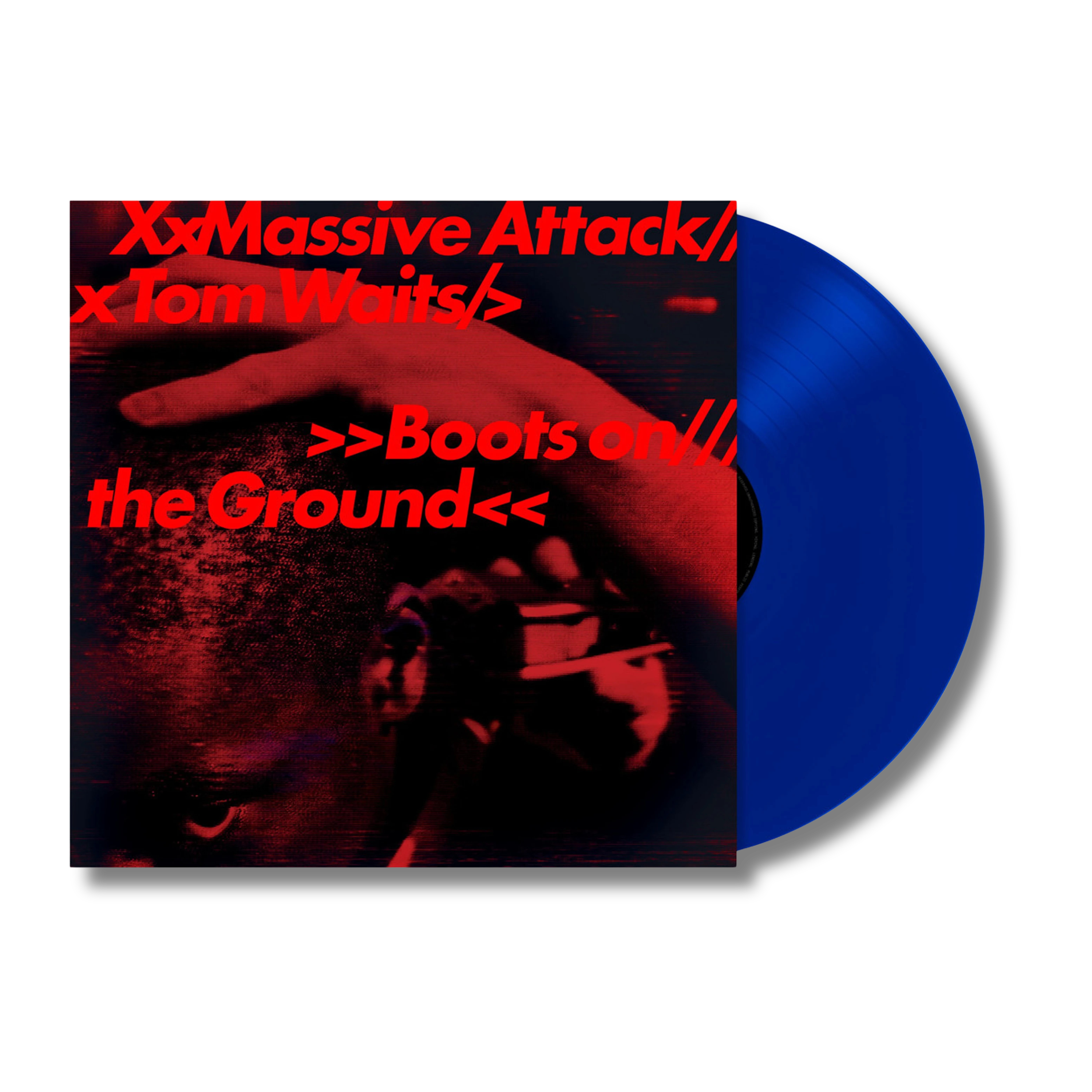 Massive Attack & Tom Waits Boots on the Ground Colour „EcoSonic“ Vinyl 12" Maxi Single - 180g 458371