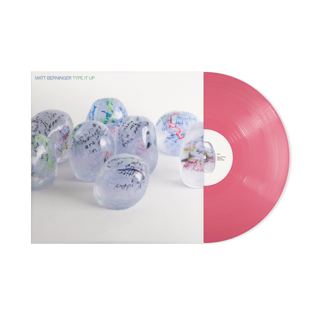 Matt Berninger Type It Up Limited Opaque Hot Pink Vinyl LP 459975