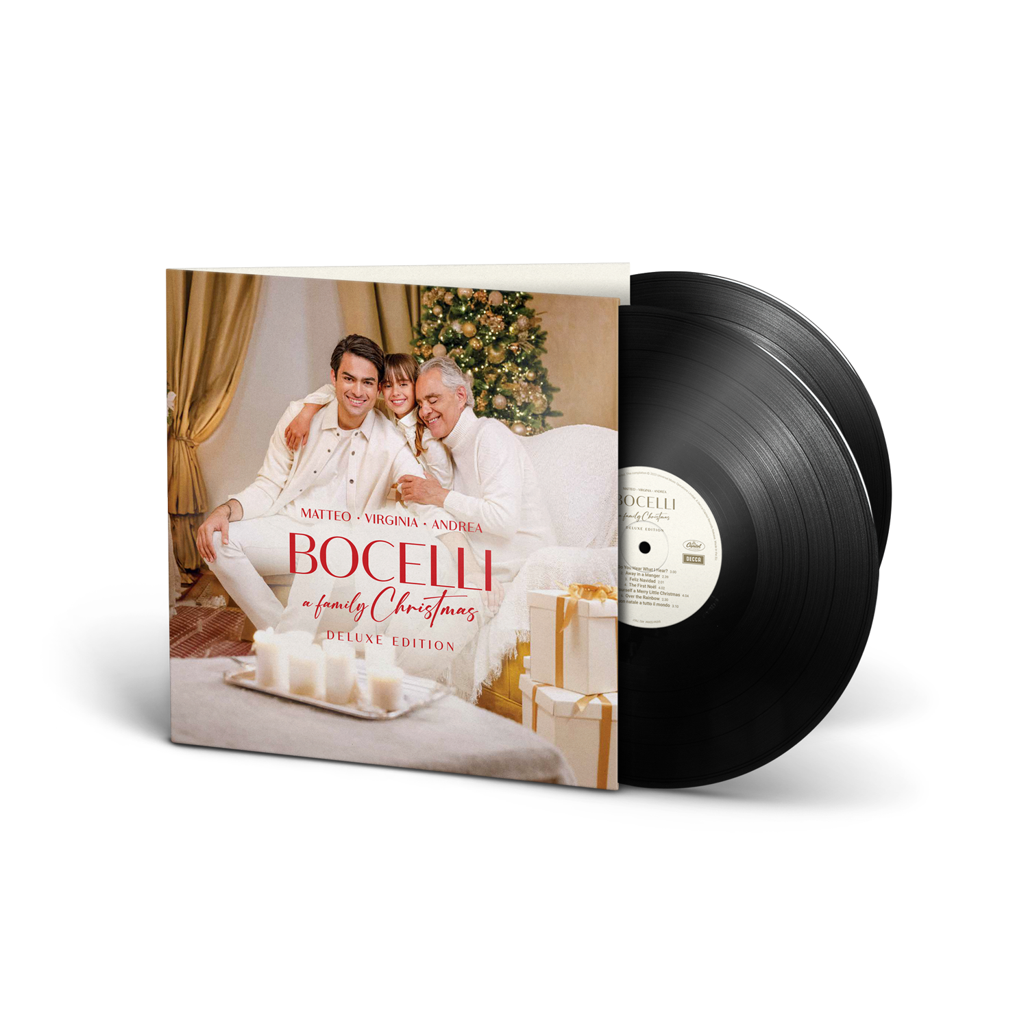 Matteo Bocelli, Andrea Bocelli, Virginia Bocelli A Family Christmas Vinyl - Deluxe Edition 333669