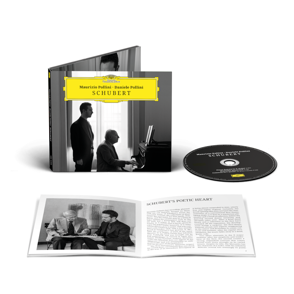 Maurizio Pollini & Daniele Pollini SCHUBERT CD + Digipack 375296